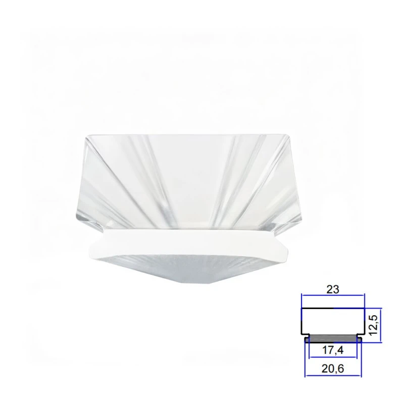 Akrylové priehľadné tienidlo na lampu Akrylové priehľadné tienidlo na lampu