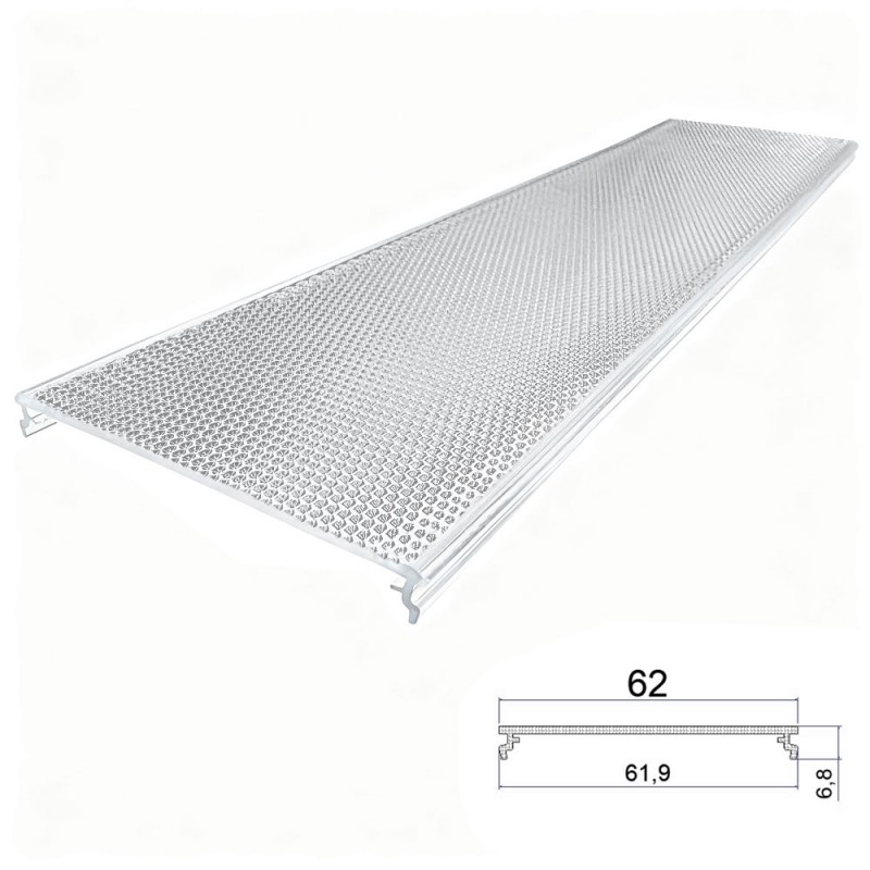 Polykarbonátové embosované extrudované tienidlo Polykarbonátové embosované extrudované tienidlo